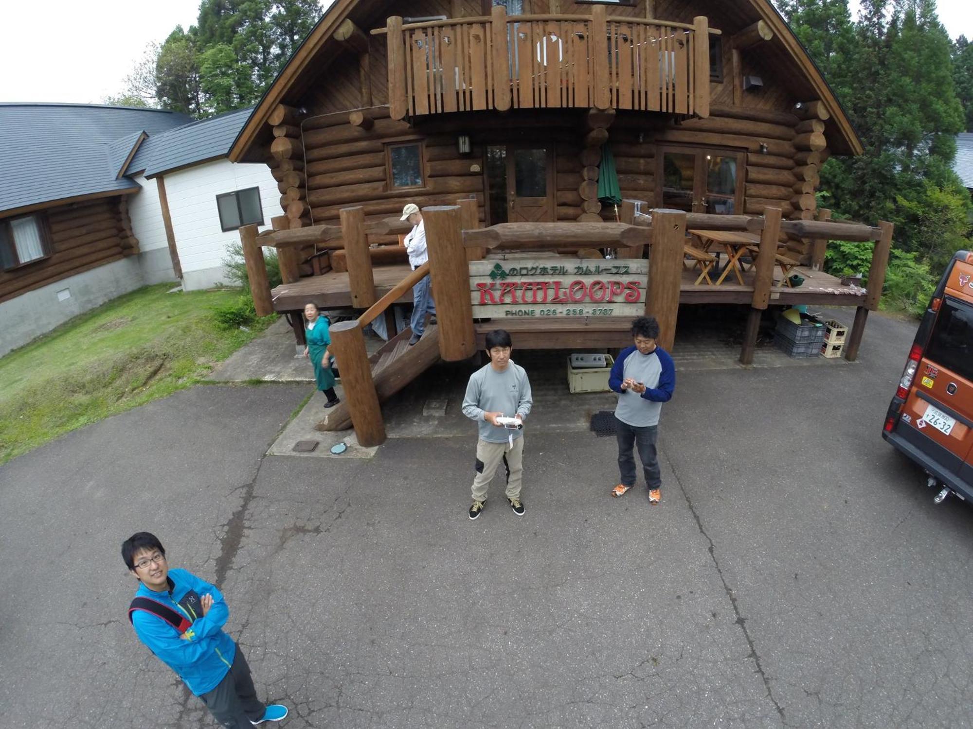 Log Hotel Kamloops Shinano  Buitenkant foto