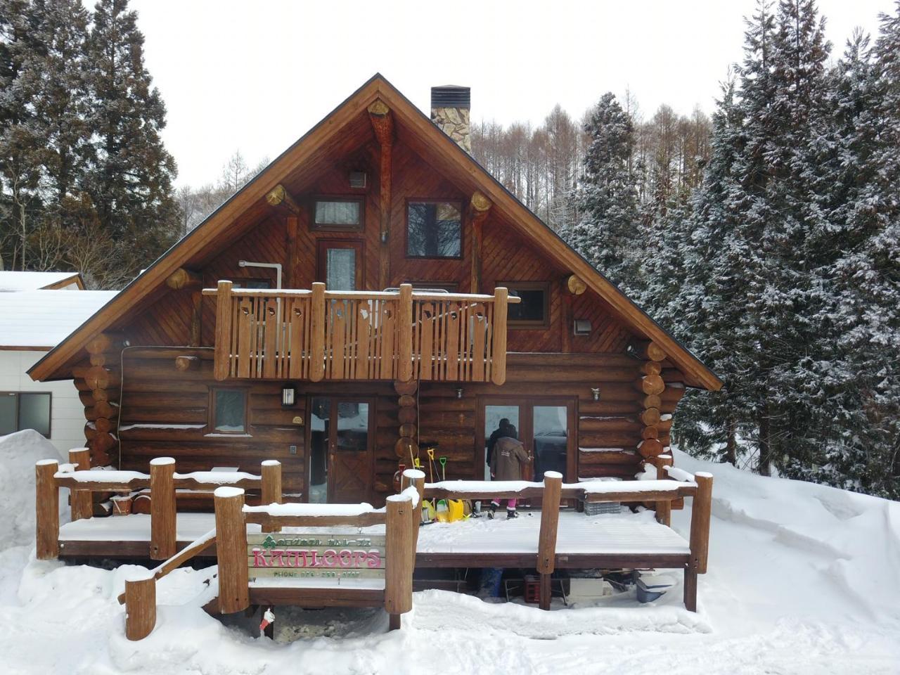 Log Hotel Kamloops Shinano  Buitenkant foto
